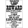 Jesse James, Wanted